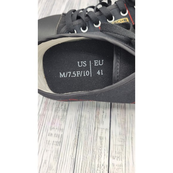 Porsche Vans style Mens Sneakers  Size 7 US Really awesome Very Hard to find - Picture 4 of 6